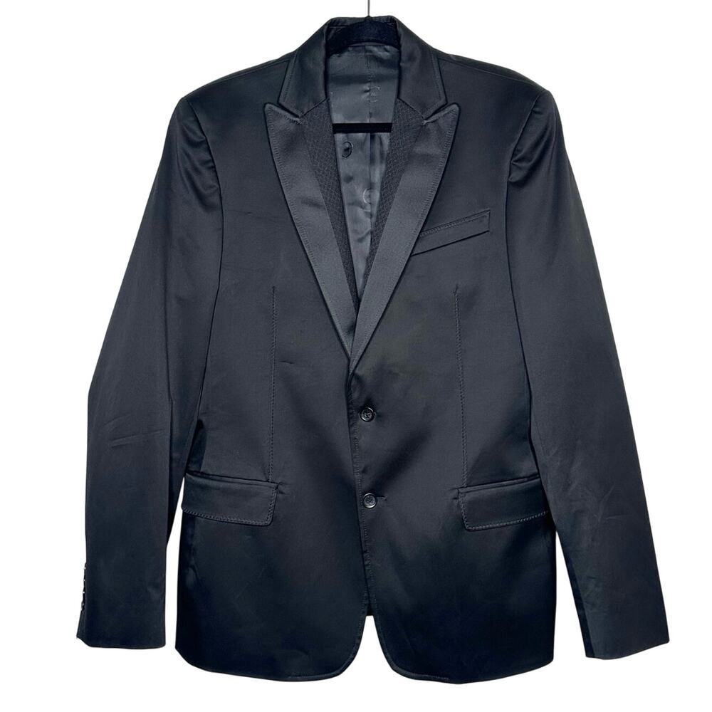 Roberto Cavalli Just Cavalli Blazer Men's Black Size IT 56 US 46